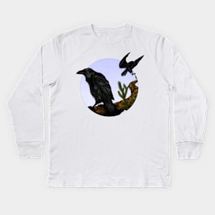 Hugin and Munin Kids Long Sleeve T-Shirt